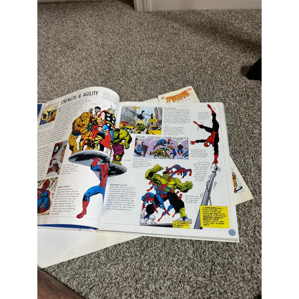 Spider-Man The Ultimate Guide Tom DeFalco DK Marvel Hardcover Stan Lee Foreword